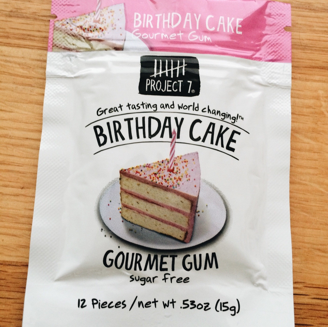 Birthday Cake Gourmet Gum
 Gumblr
