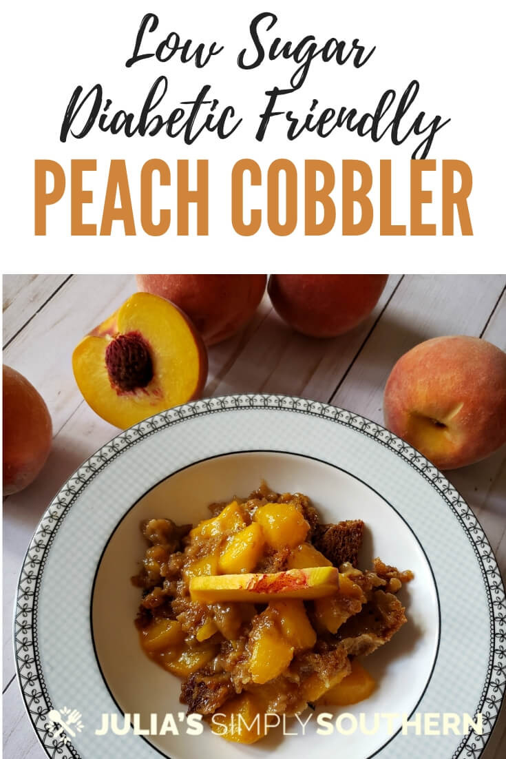 Low Calorie Peach Cobbler
 Easy Peach Cobbler with Fresh Peaches Low Sugar