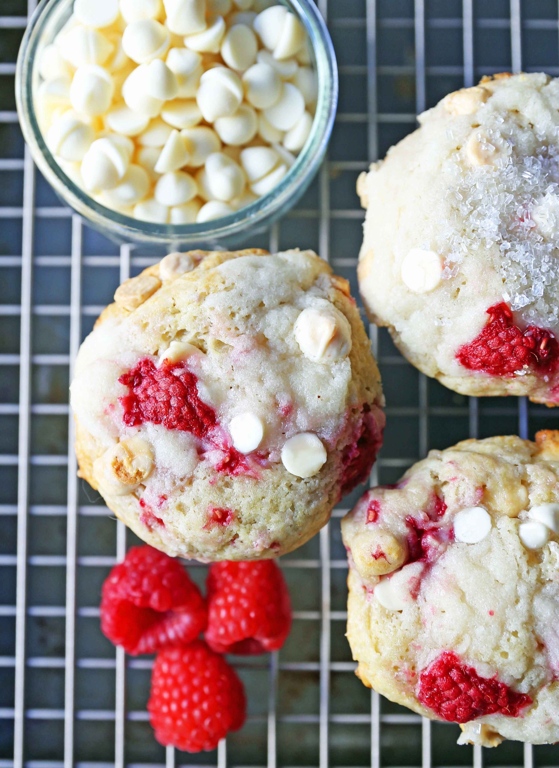 Raspberry White Chocolate Muffins
 Raspberry White Chocolate Muffins – Modern Honey