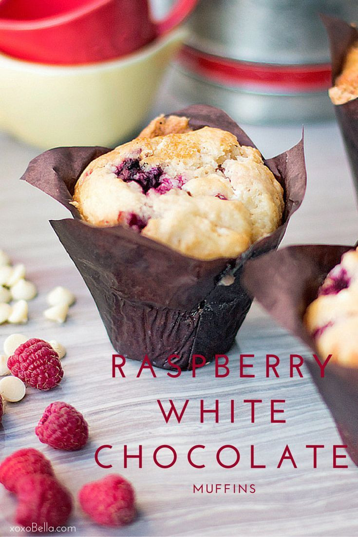 Raspberry White Chocolate Muffins
 Raspberry White Chocolate Muffins Recipe