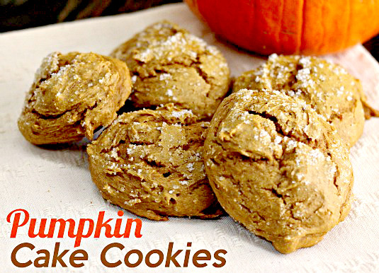 2 Ingredient Pumpkin Cookies
 Pumpkin Cake Cookies Recipe ly 2 Ingre nts Wanna Bite