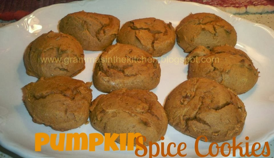 2 Ingredient Pumpkin Cookies
 Gramma s in the kitchen 2 ingre nt Pumpkin Spice Cookies