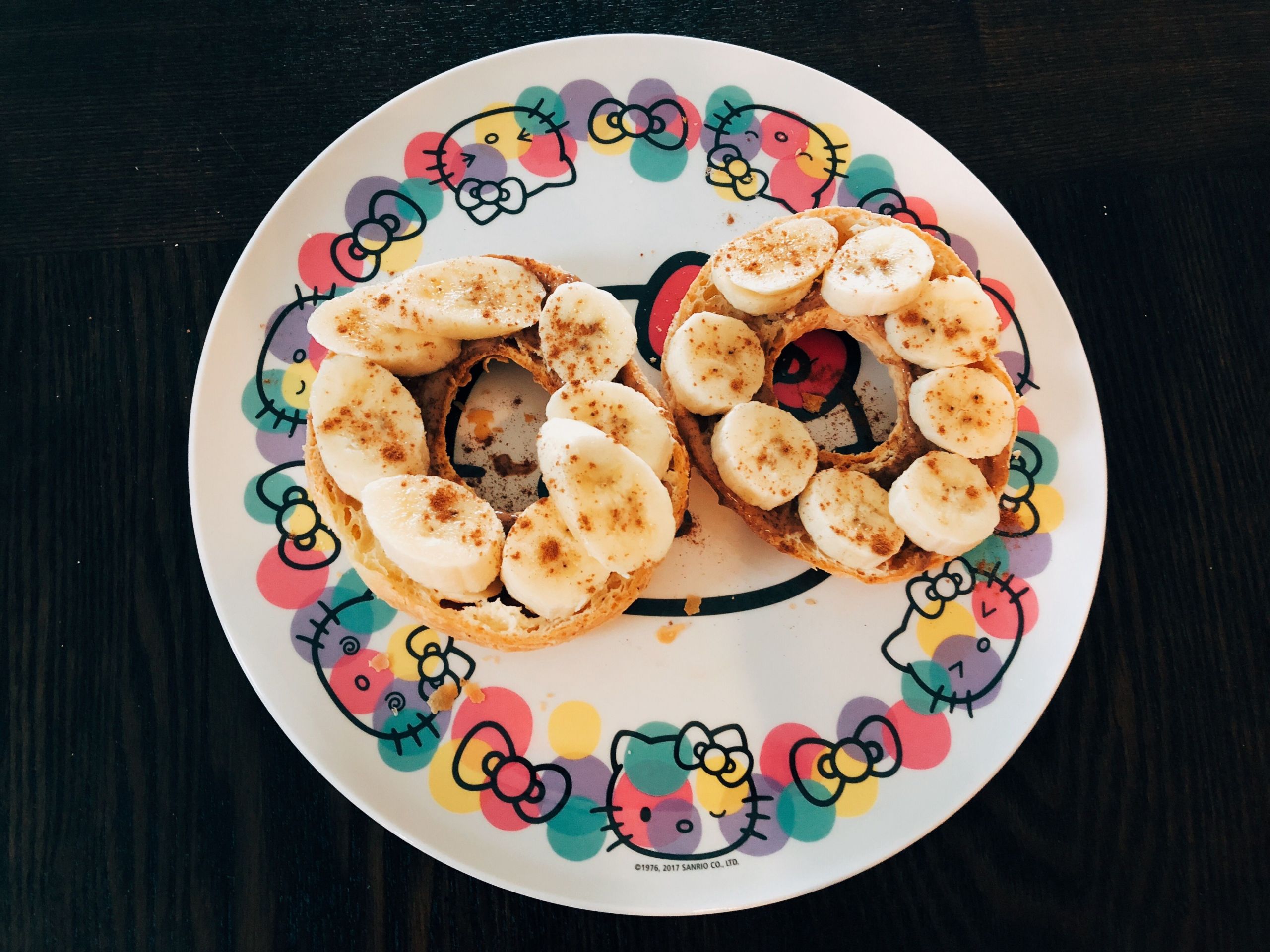 Against The Grain Bagels
 5 minute breakfast perfected Banana x almond butter on