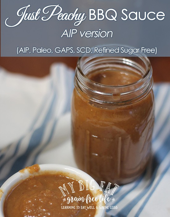 Aip Bbq Sauce
 Just Peachy BBQ Sauce – AIP version AIP Paleo GAPS SCD