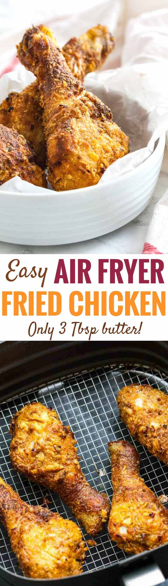 Air Fried Chicken Drumsticks
 AirFryer Chicken Drumsticks Easy Air Fryer fried chicken