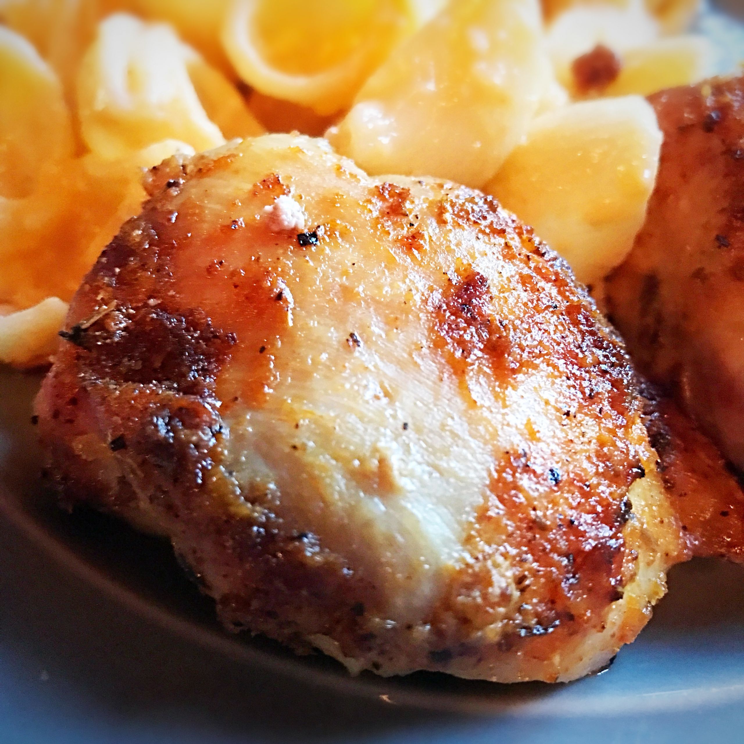 Air Fry Chicken Thighs
 Air Fryer “That Man’s Chicken” Thighs 4 – 5 Smart Points