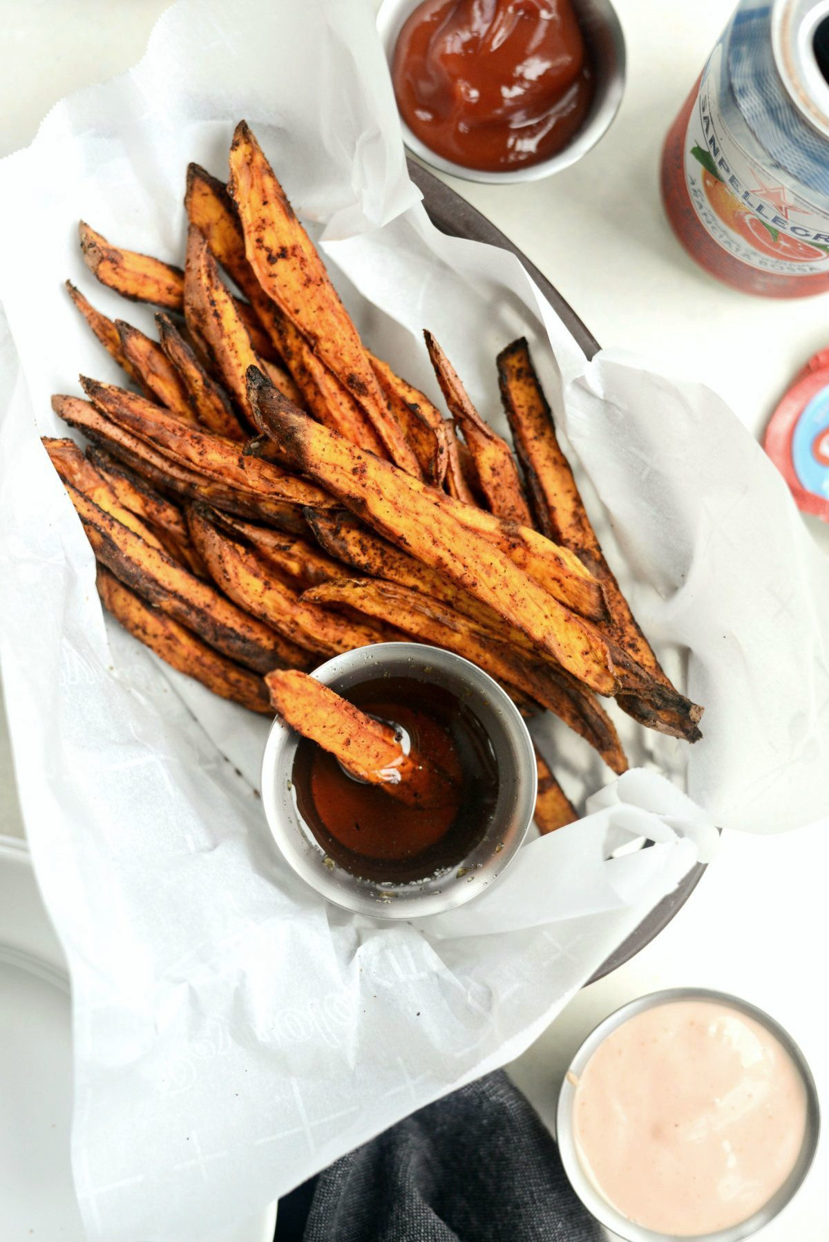 Air Fryer Sweet Potato Fries
 Simply Scratch Air Fryer Crispy Sweet Potato Fries