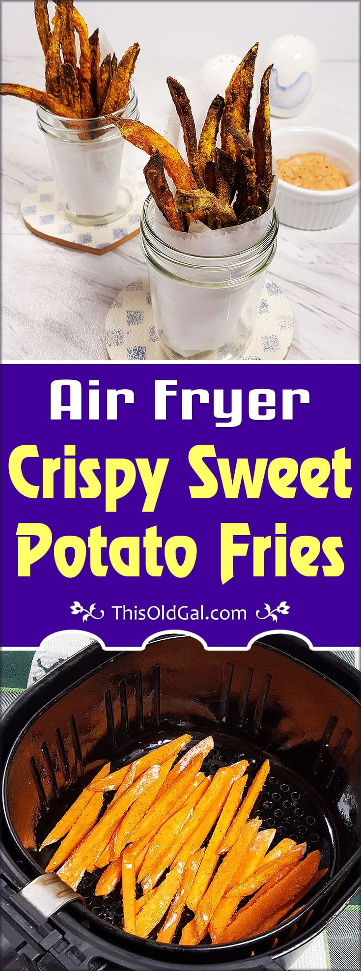 Air Fryer Sweet Potato Fries
 Air Fryer Crispy Sweet Potato Fries