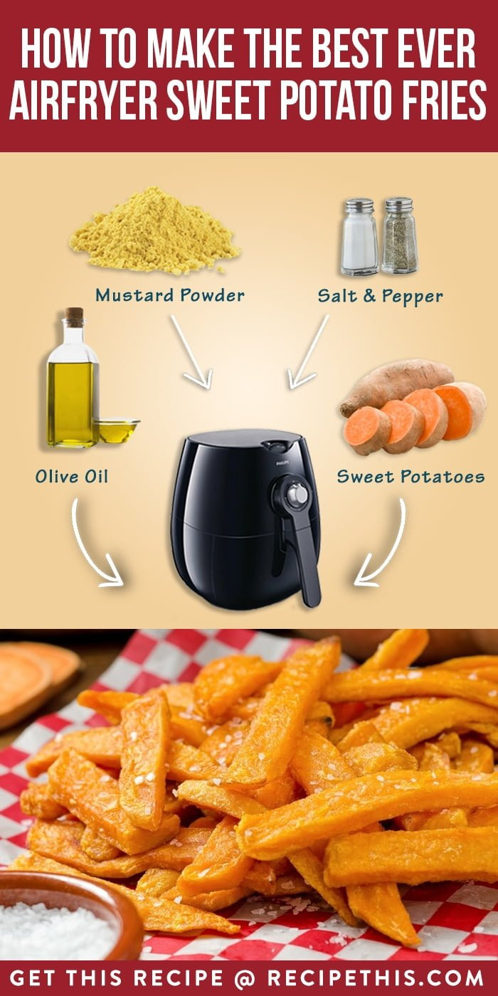 Air Fryer Sweet Potato Fries
 How To Make The Best Ever Air Fryer Sweet Potato Fries