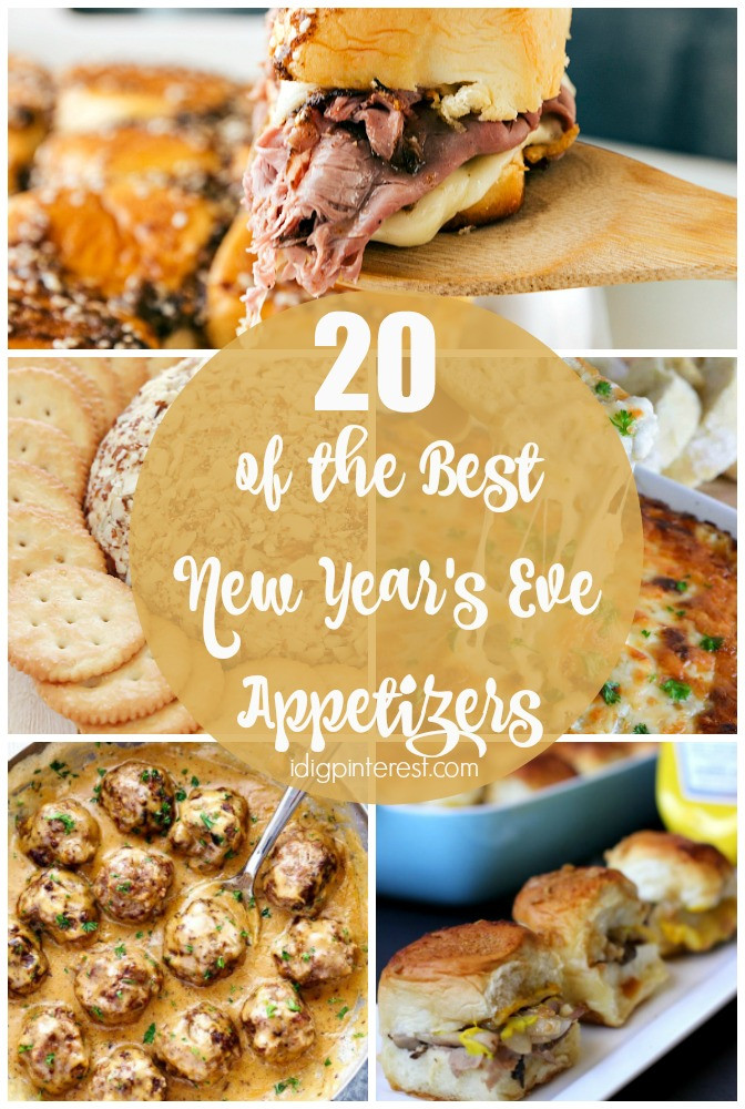 Appetizers For New Years
 20 of The Best New Year s Eve Appetizers I Dig Pinterest