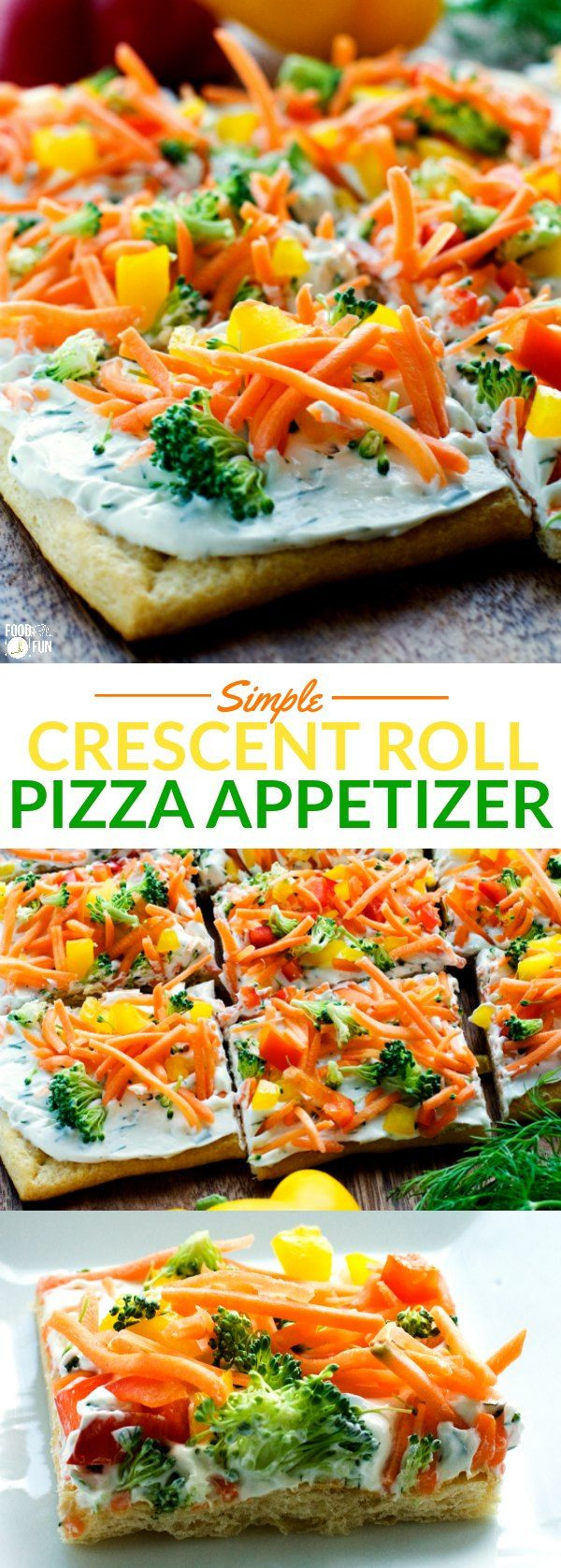 Appetizers Made With Crescent Rolls
 Simple Crescent Roll Pizza Appetizer