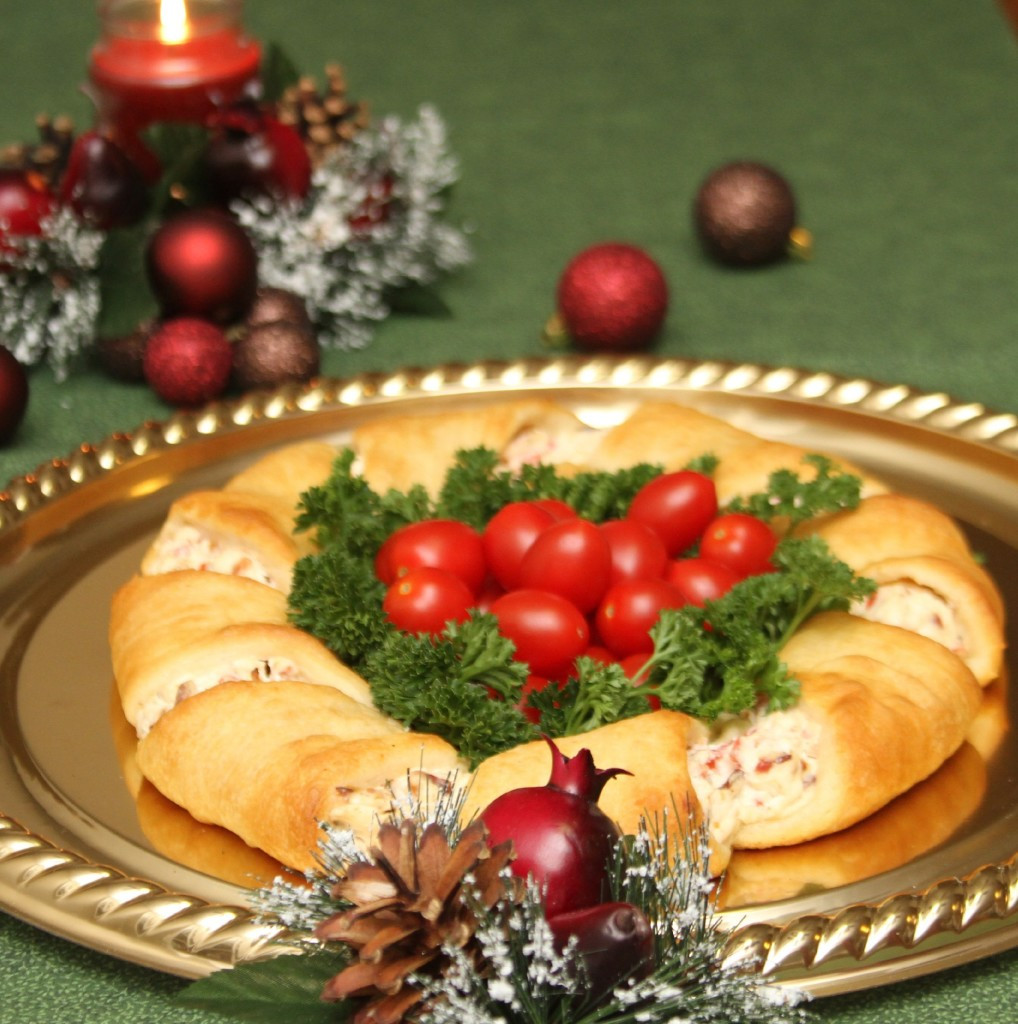 Appetizers With Crescent Rolls
 Christmas Wreath Crescent Rolls Appetizer Recipes Just
