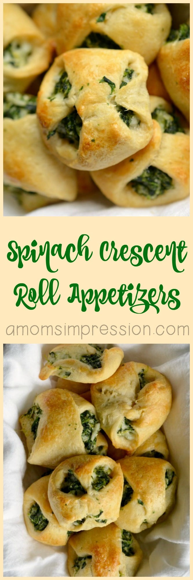 Appetizers With Crescent Rolls
 Spinach Crescent Roll Appetizers Kid Friendly Party Food