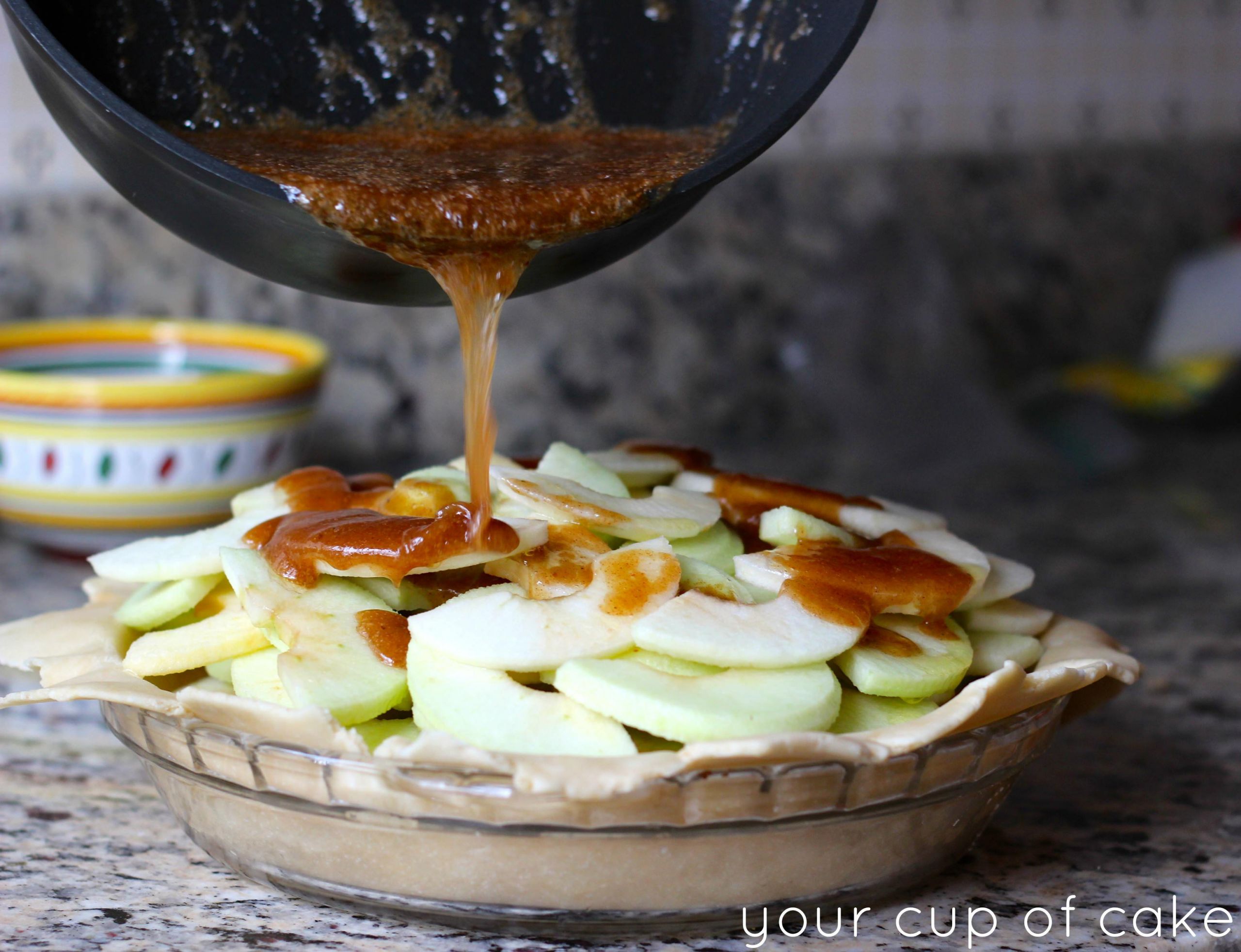 Apple Pie Caramel Apple
 Caramel Apple Pie Your Cup of Cake