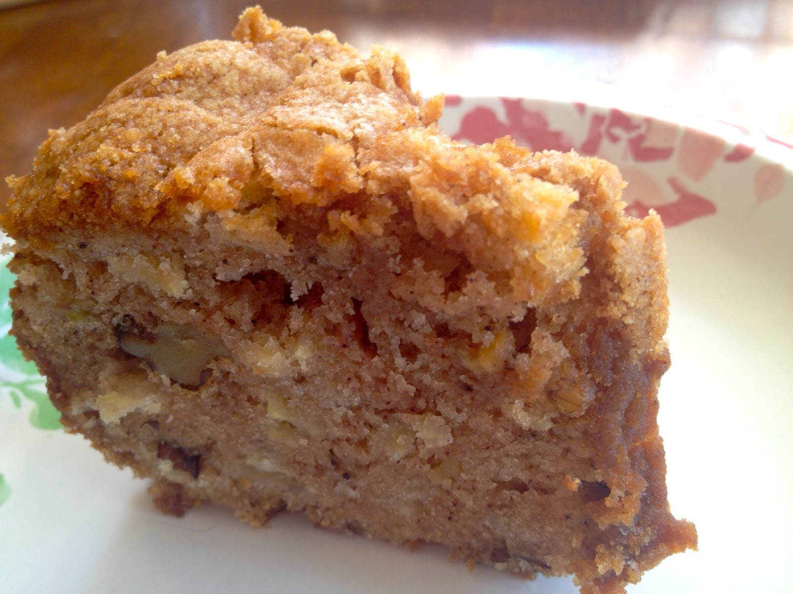 Apple Walnut Cake
 Buried by Books Romance and Mystery Reviews Recipe