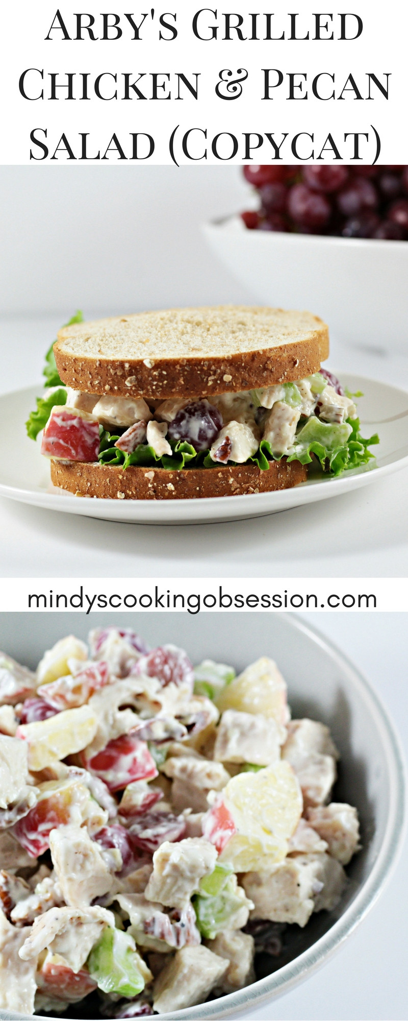Arby'S Pecan Chicken Salad Sandwich
 Arby s Grilled Chicken & Pecan Salad Copycat Mindy s