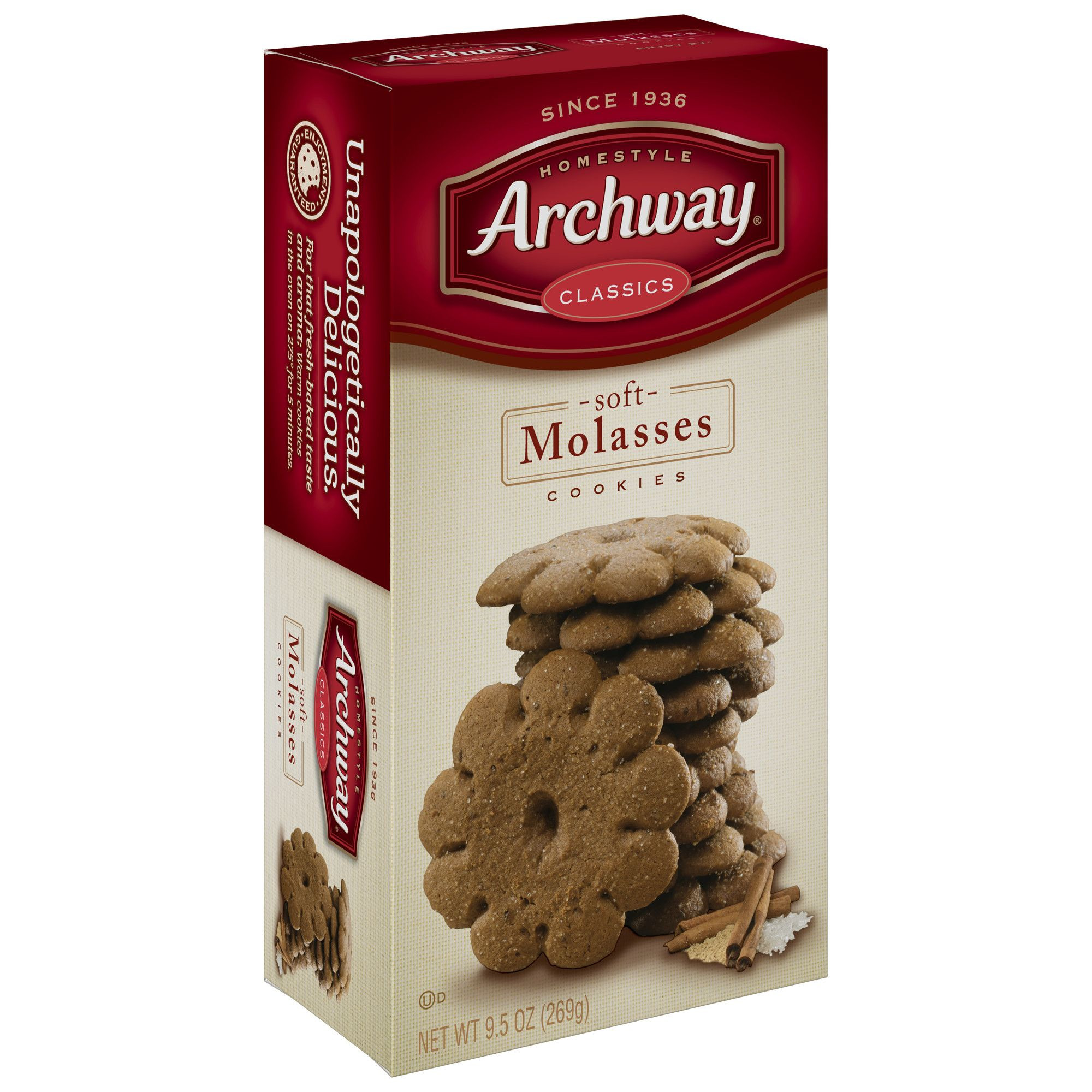 Archway Molasses Cookies
 Archway Soft Molasses Cookies