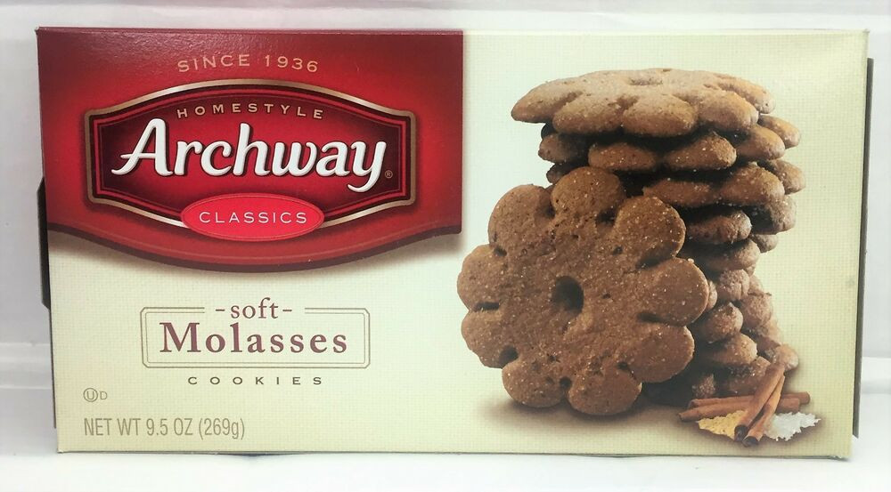 Archway Molasses Cookies
 Archway Soft Old Fashioned Molasses Cookies 9 5 oz