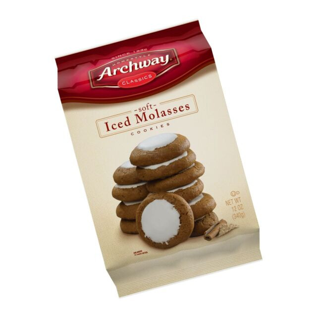 Archway Molasses Cookies
 Archway Archway Iced Molasses Cookies 12 Ounce