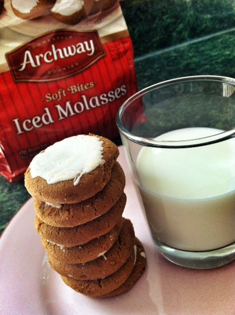 Archway Molasses Cookies
 Sometimes all you need is milk and Iced Molasses cookies