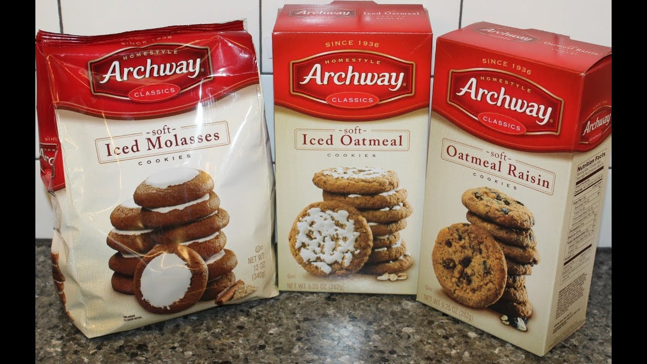 Archway Molasses Cookies
 Archway Classics Soft Cookies Iced Molasses Iced Oatmeal