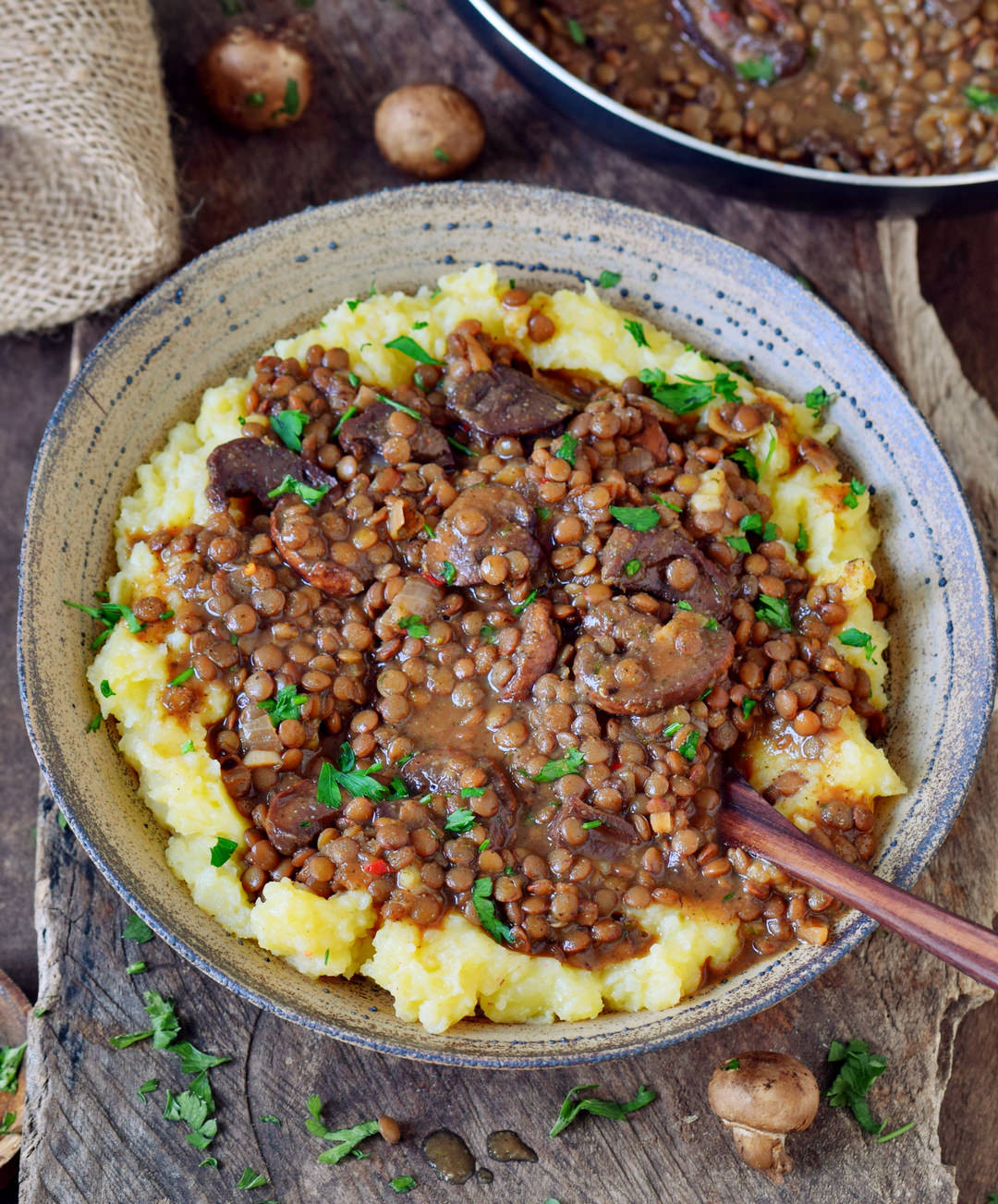 Are Mashed Potatoes Gluten Free
 EASY LENTIL STEW WITH MASHED POTATOES