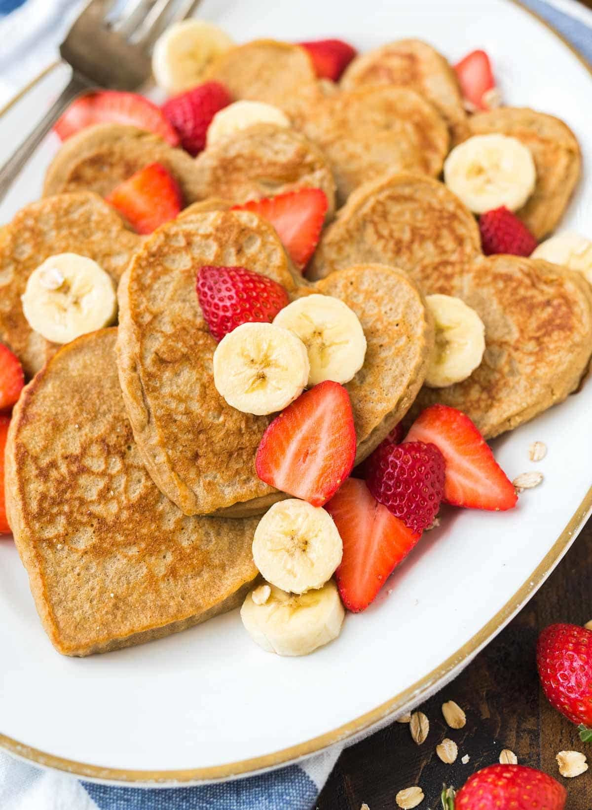 Are Pancakes Healthy
 Banana Oatmeal Pancakes Easy Healthy Recipe