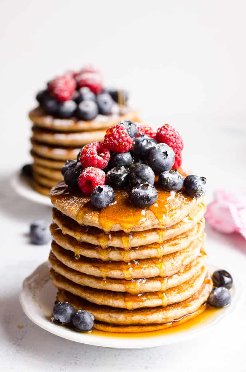Are Pancakes Healthy
 Fluffy Healthy Pancakes iFOODreal Healthy Family Recipes