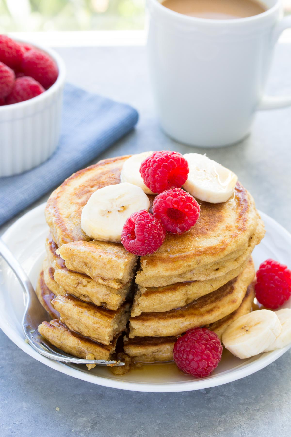 Are Pancakes Healthy
 Best Easy Healthy Pancake Recipe Makes Waffles Too