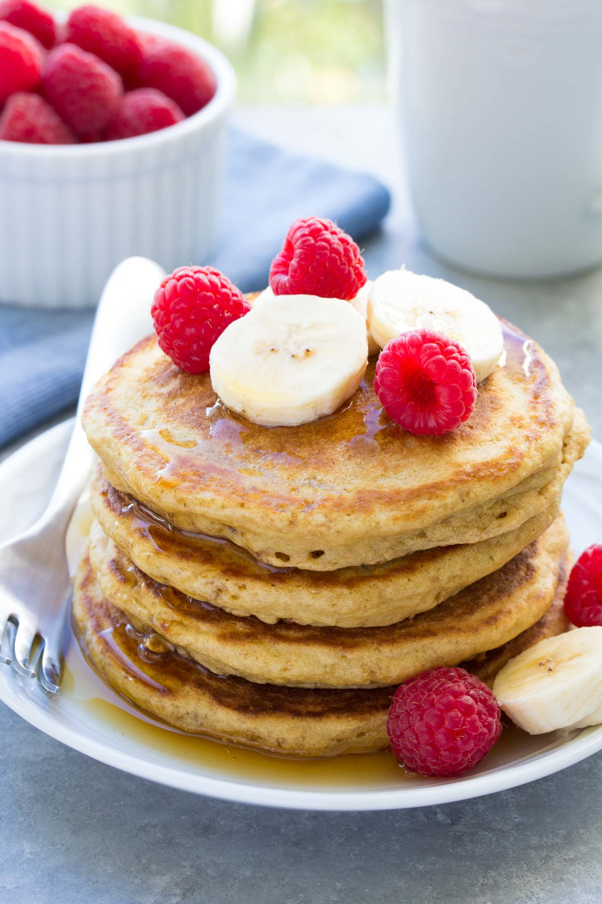 Are Pancakes Healthy
 Best Easy Healthy Pancake Recipe Makes Waffles Too