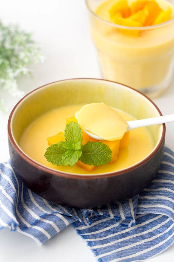 Asian Inspired Desserts
 Chinese Mango Pudding Recipe