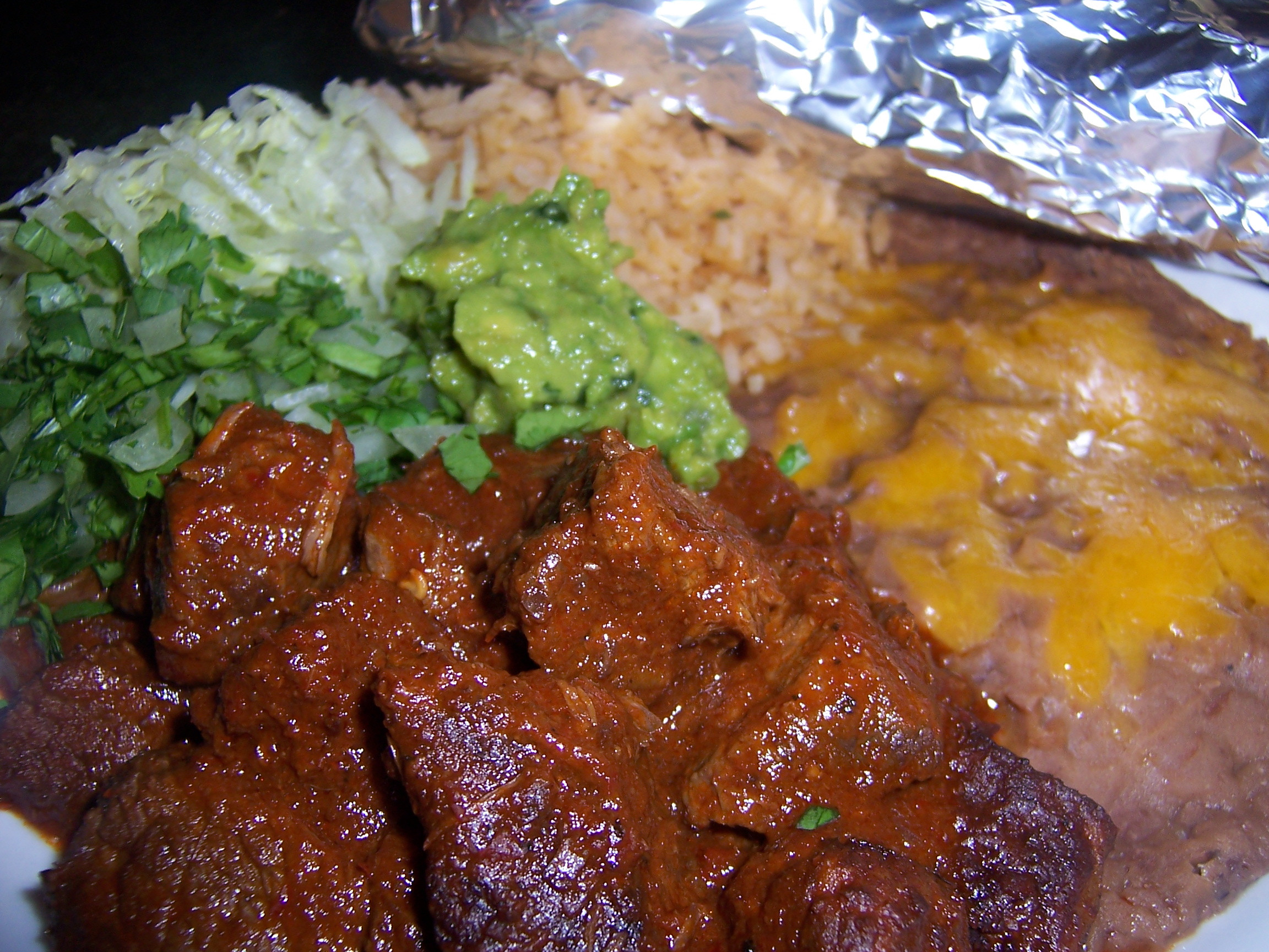 Authentic Mexican Beef Recipes
 Authentic Mexican Style Chili Colorado Beef Chunks In Red
