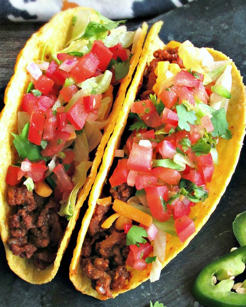 Authentic Mexican Ground Beef Taco Recipe
 Ground Beef Tacos bold spicy flavored ground beef for