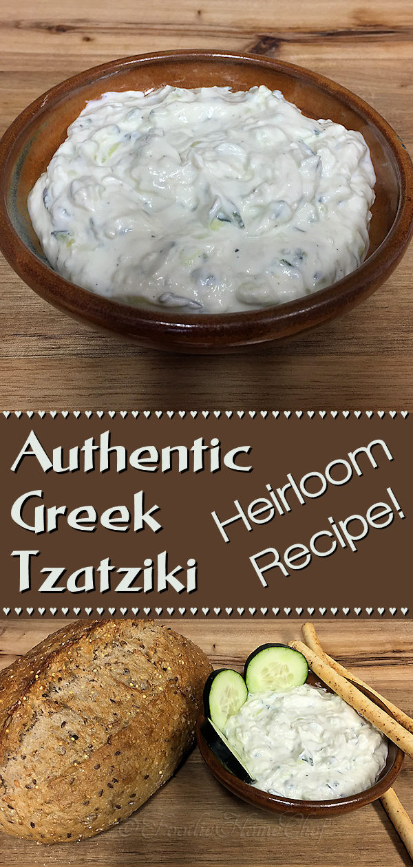 Authentic Tzatziki Sauce Recipe
 Authentic Greek Tzatziki Foo Home Chef