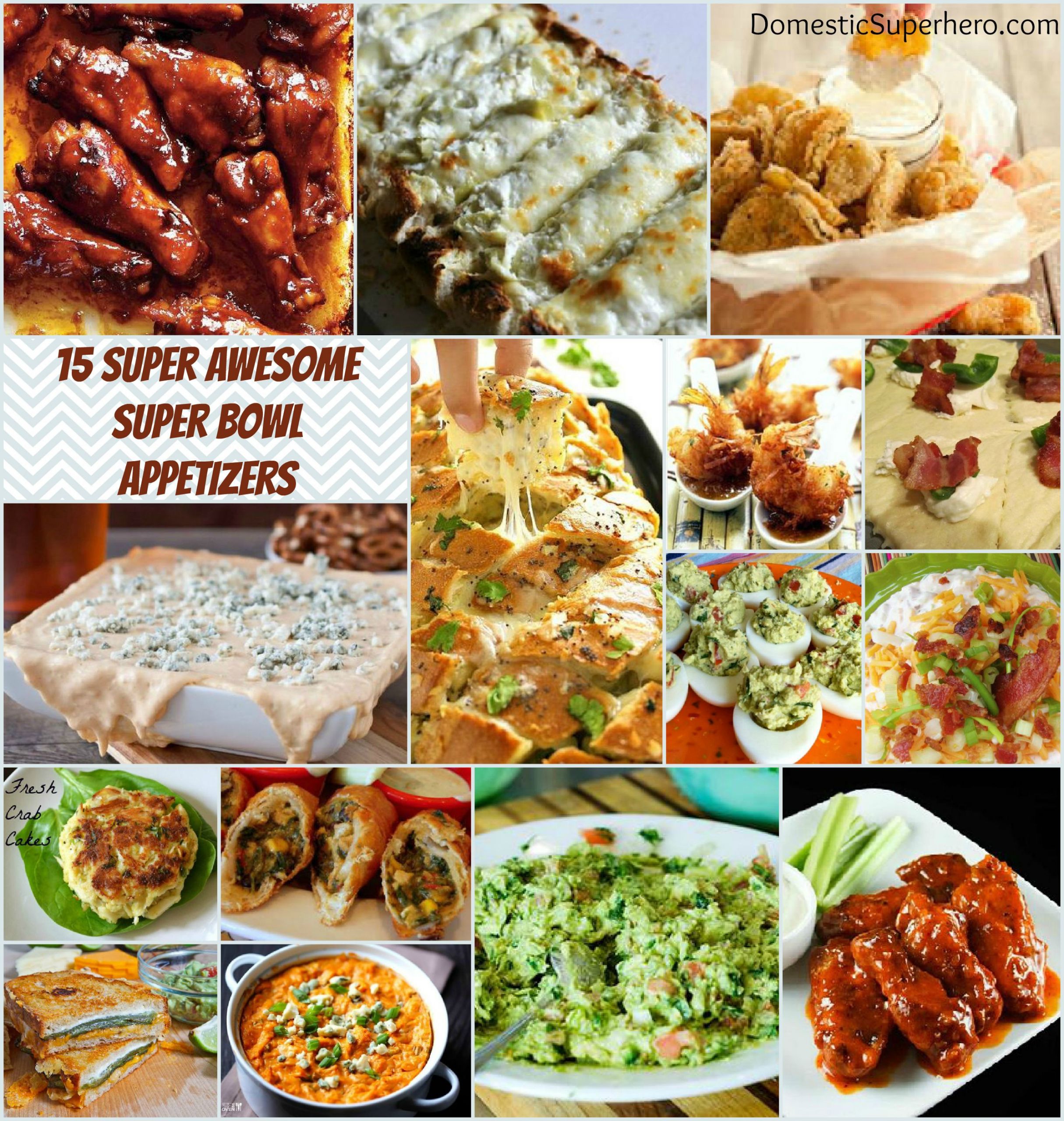 Awesome Super Bowl Recipes
 15 Super Awesome Super Bowl Appetizers