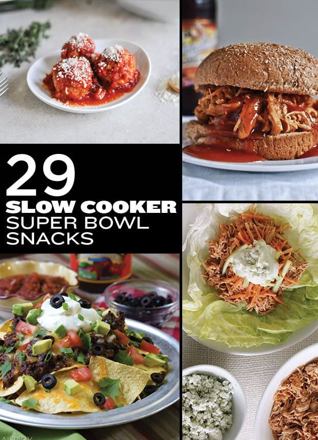 Awesome Super Bowl Recipes
 29 Awesome Super Bowl Snacks You Can Make In A Slow Cooker