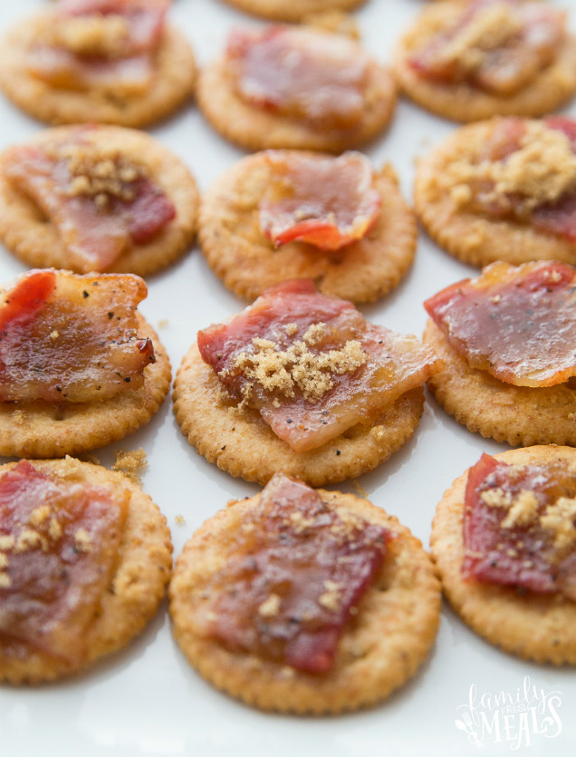 Bacon Appetizer Recipes
 Can d Bacon Cracker Appetizer Family Fresh Meals
