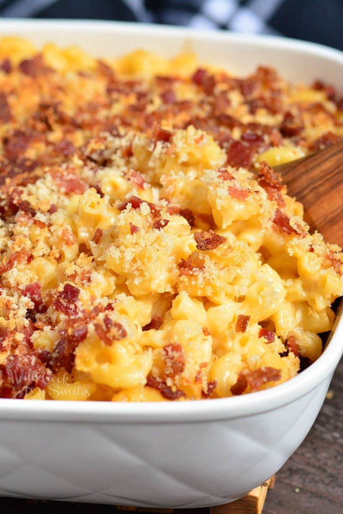 Bacon Baked Macaroni And Cheese
 The Best Baked Mac and Cheese Will Cook For Smiles