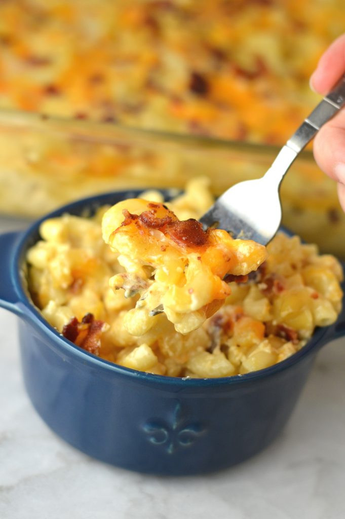 Bacon Baked Macaroni And Cheese
 Baked Bacon Macaroni and Cheese