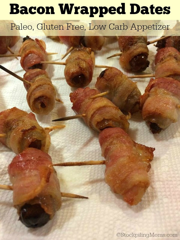 Bacon Date Appetizers
 Bacon Wrapped Dates