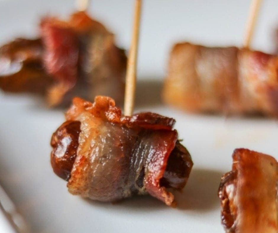 Bacon Date Appetizers
 Irresistible Bacon Wrapped Dates