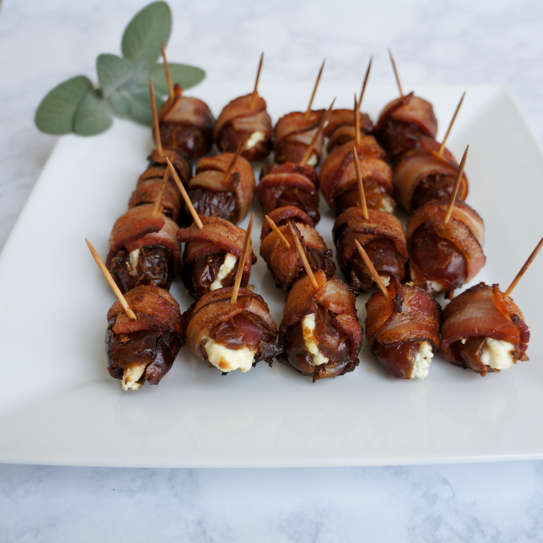 Bacon Date Appetizers
 Bacon Wrapped Dates Stuffed with Goat Cheese Recipe