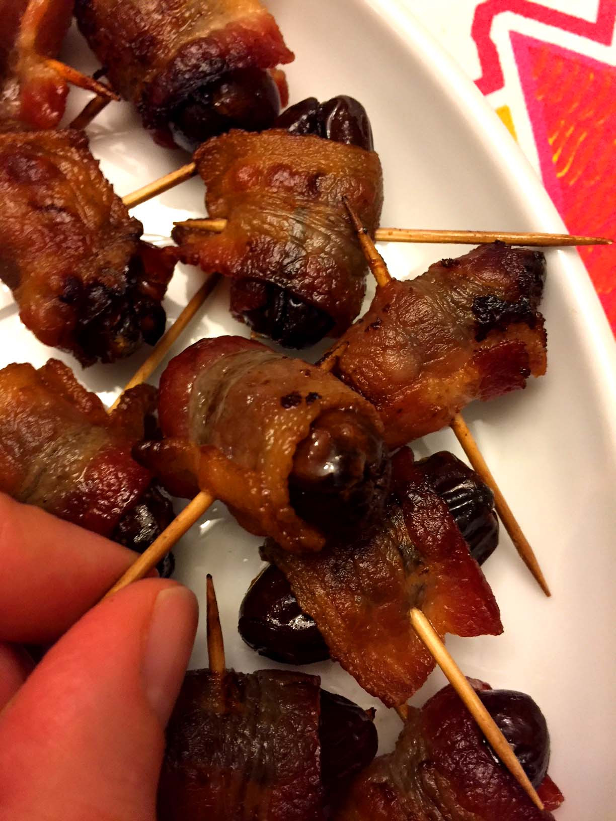 Bacon Date Appetizers
 Bacon Wrapped Dates Appetizer Recipe – Melanie Cooks