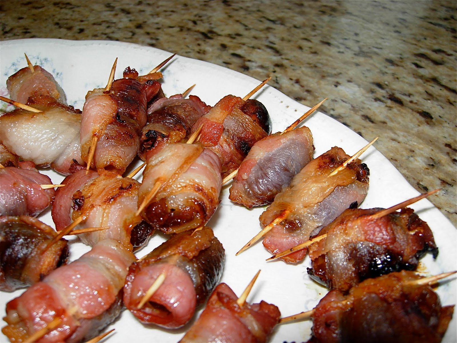 Bacon Date Appetizers
 CFSCC presents EAT THIS Bacon Wrapped Almond Stuffed