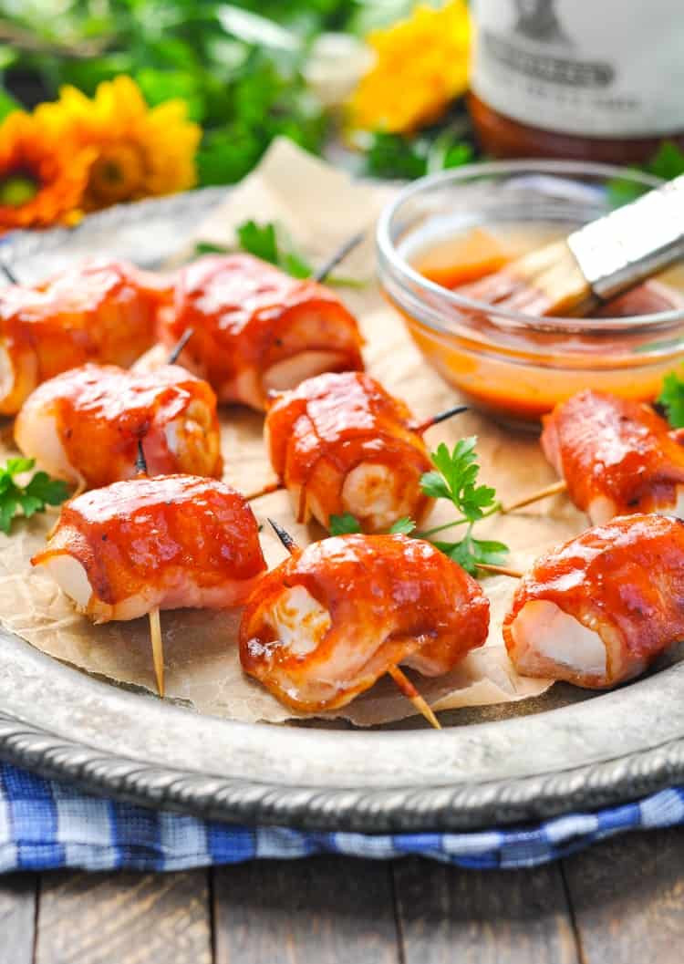 Bacon Wrapped Appetizers
 3 Ingre nt Bacon Wrapped Chicken Bites The Seasoned Mom