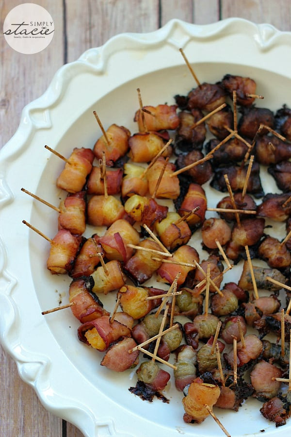 Bacon Wrapped Appetizers
 Bacon Wrapped Appetizers HolidayAppetizers Simply Stacie