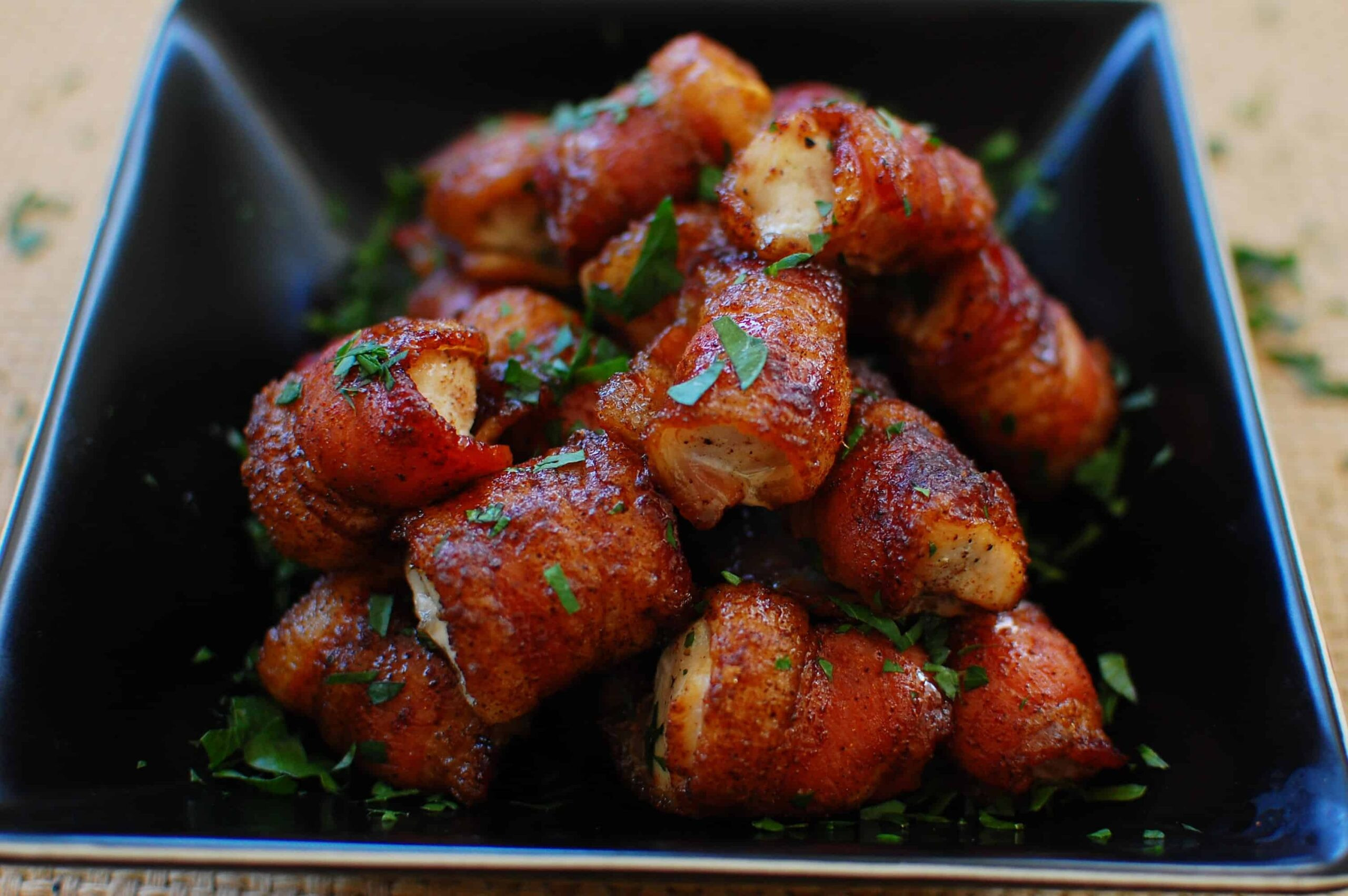 Bacon Wrapped Appetizers Recipe
 Bacon Wrapped Chicken Bites Easy to Make