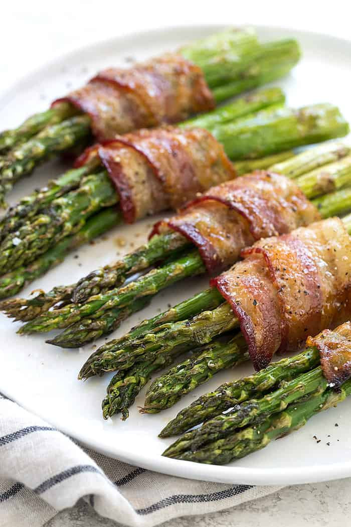 Bacon Wrapped Asparagus Appetizers
 Bacon Wrapped Asparagus