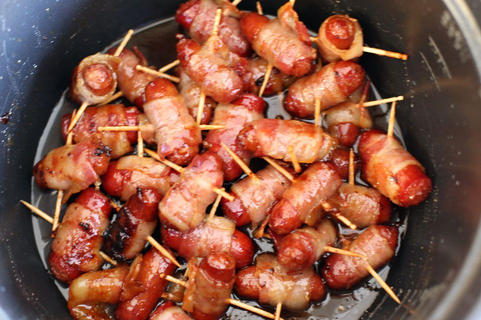 Bacon Wrapped Hot Dog Appetizers
 Maple and Brown Sugar Bacon Wrapped Hot Dogs Recipe