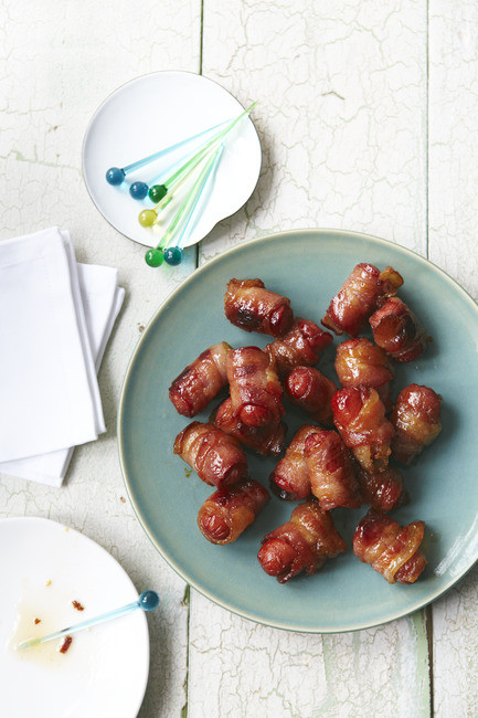 Bacon Wrapped Hot Dog Appetizers
 Bacon Wrapped Hot Dog Appetizers My Food and Family